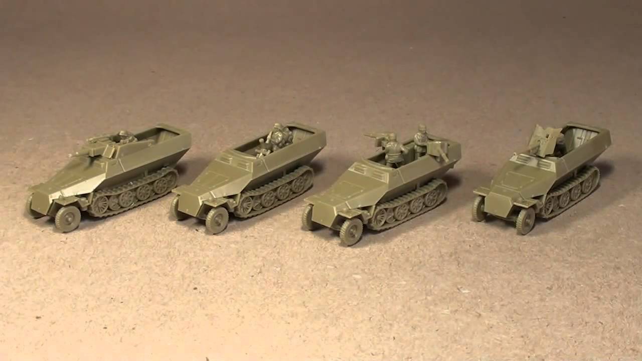 Review: Conversion kit  for German SdKfz 251 Halftrack | Plastic Soldier Company | Flames of War