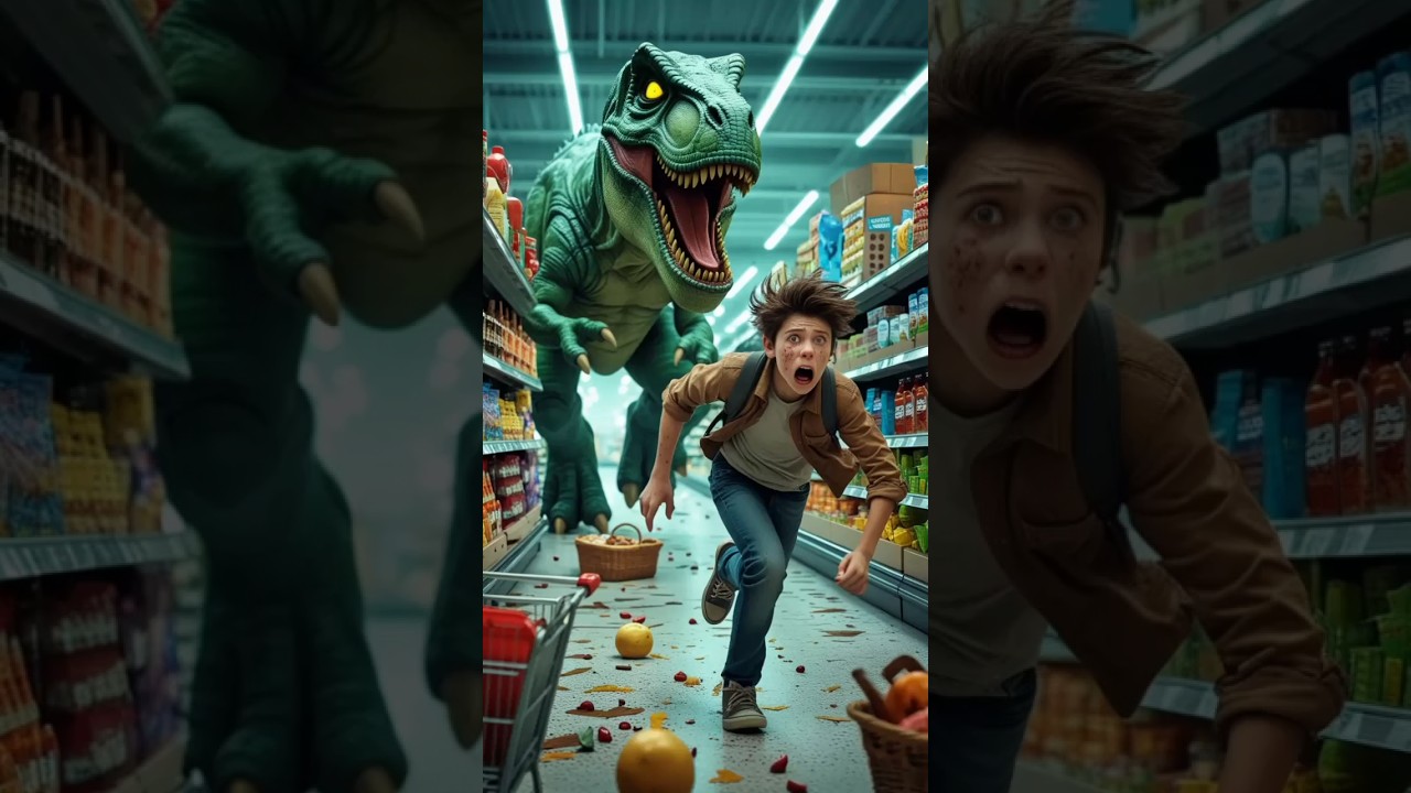 ❤ Evolution of T-rex : Run or Be Eaten! The T-Rex is Here! 🏃&zwj;♂️💀 #shorts #dinosaur