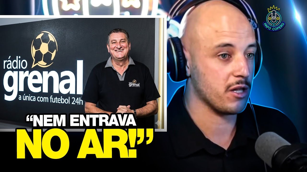 BRUNO FLORES revela que TRABALHOU COM RECHE na RÁDIO GRENAL