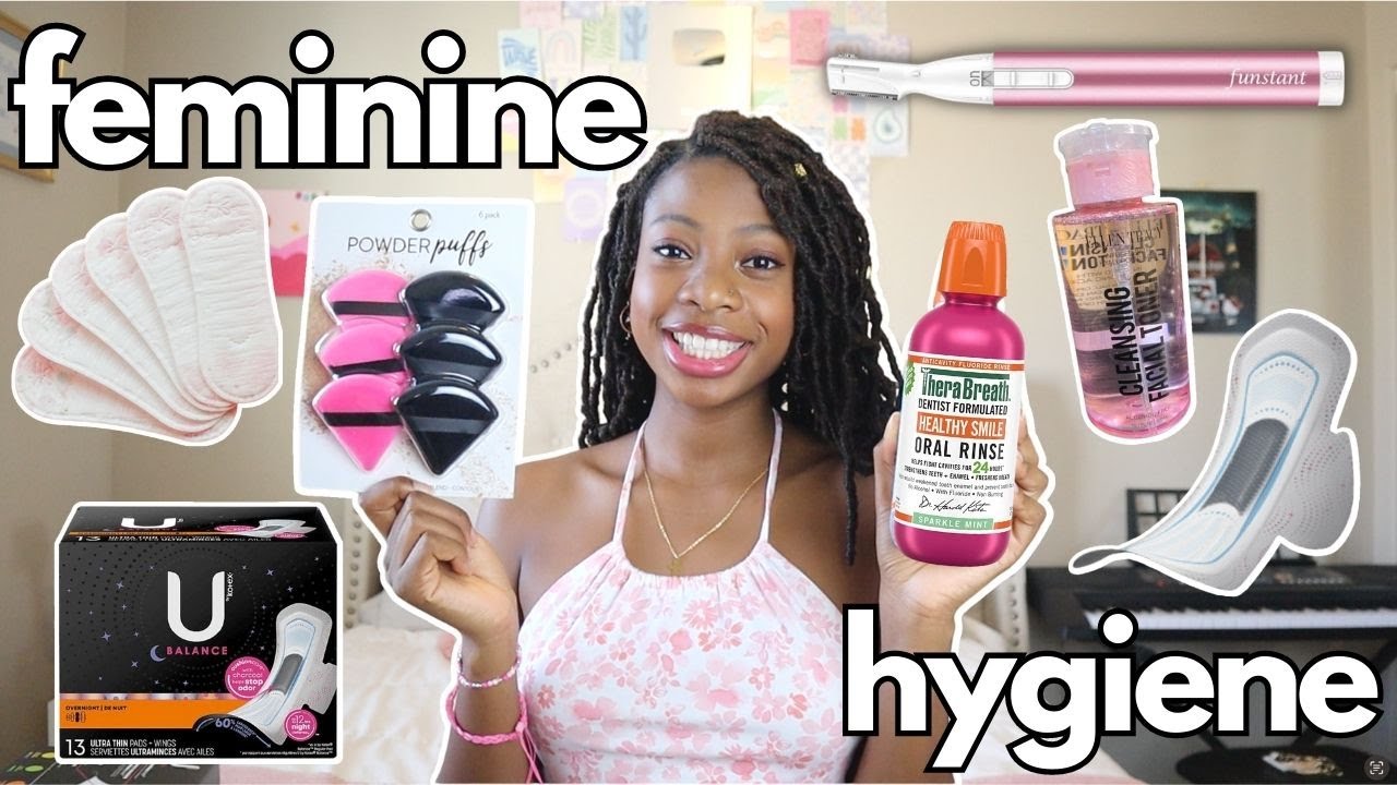 let's try feminine hygiene products!