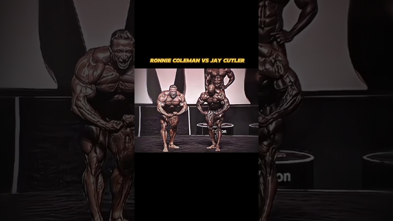 RONNIE COLEMAN VS JAY CUTLER🥶MR OLYMPIA CHAMPIONS🏆#ronniecoleman#jaycutler#motivation#short#edit#fyp