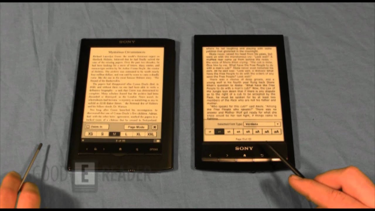 Sony PRS-T1 vs. the Sony PRS-650