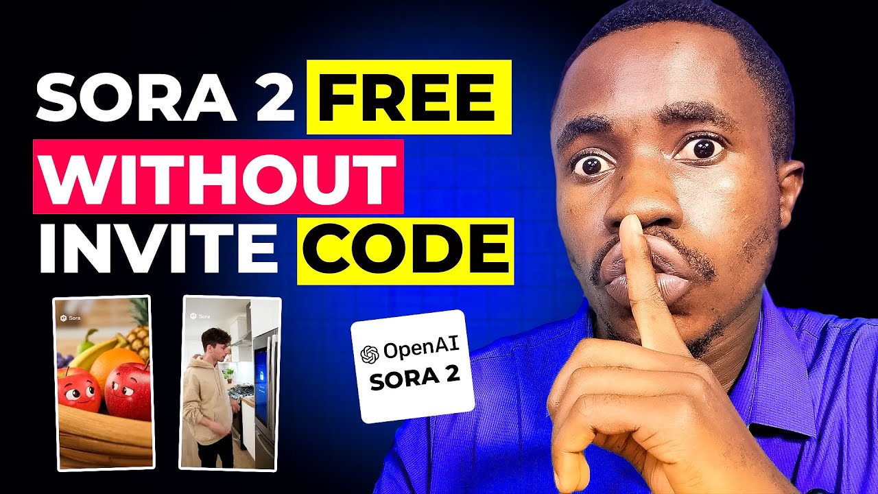 Как использовать SORA 2 БЕСПЛАТНО И БЕЗЛИМИТНО (код приглашения не требуется)