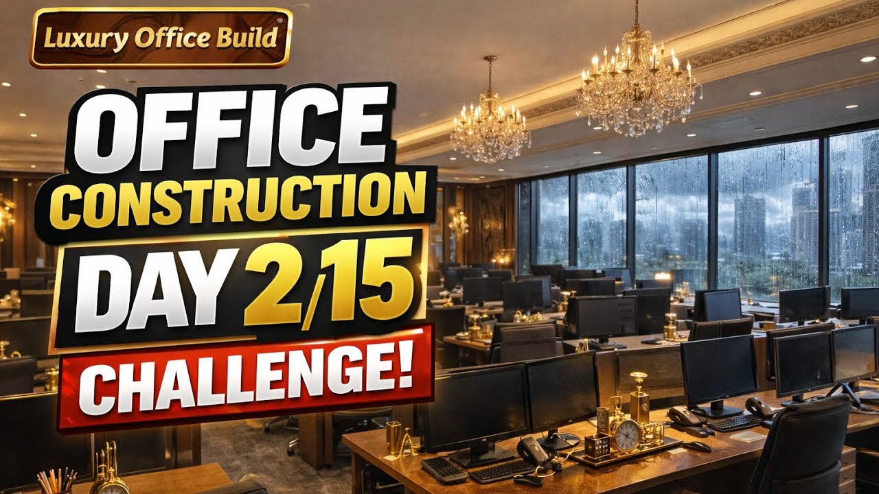 Baarish Hogayee 🙆‍♀️🙆‍♀️ ||Day 2 Luxurious Office Construction Series# || #viralvideo #construction 