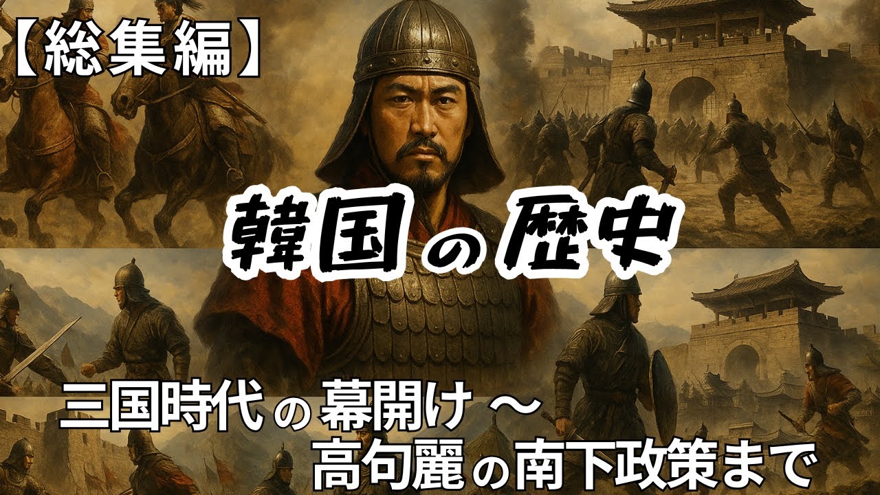 【総集編】韓国の歴史：三国時代の幕開け～高句麗の南下政策まで