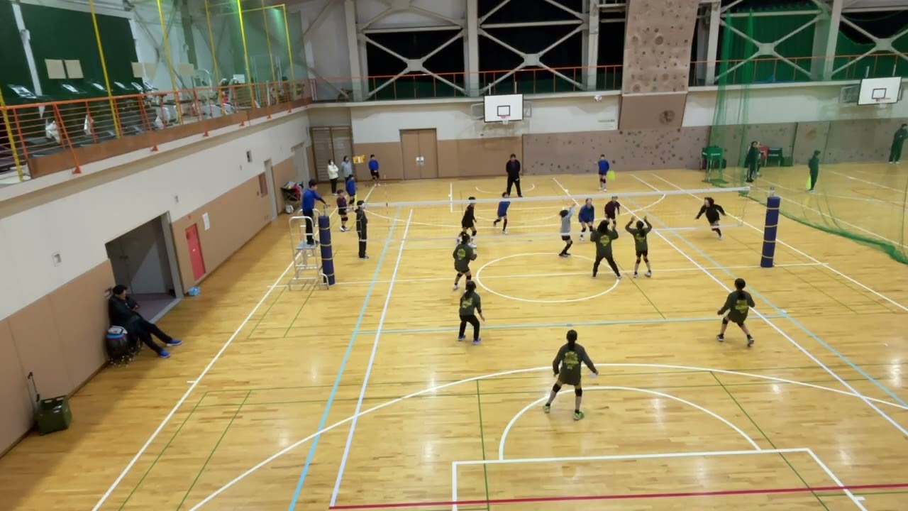 スプリングキャンプ1日目VSWISTERIA2回目