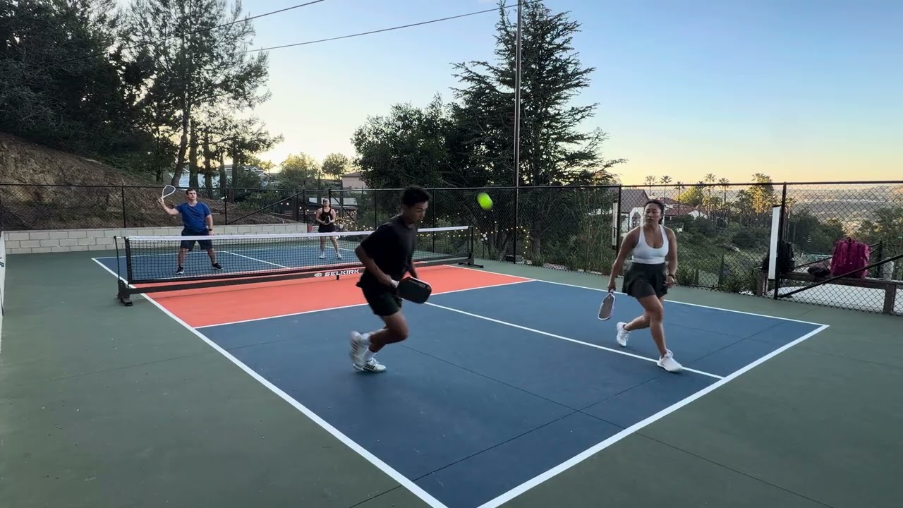 Nana/Ant vs Vicki/Merrick. Game 2