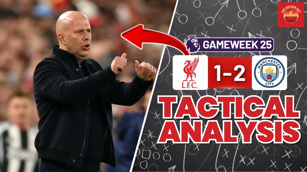 Is It A Coaching Issue? Liverpool 1-2 Man City Tactical Analysis & Breakdown | The Golden Sky
