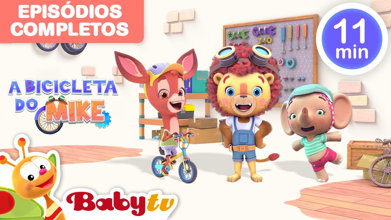 A Bicicleta do Mike 🚴 | Pré-visualização Completa de Episódios | Novidade @BabyTVPT