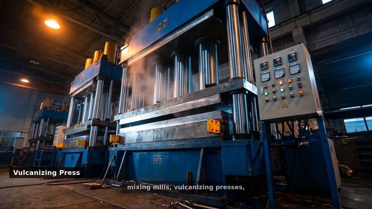 Industrial Rubber Processing Machinery | Factory Direct Supply #RubberMachinery #RubberEquipment