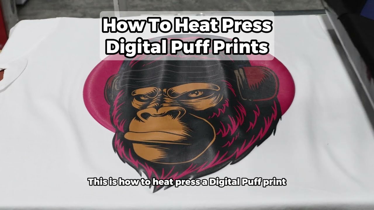 How to Press Digital Puff Prints by We Must