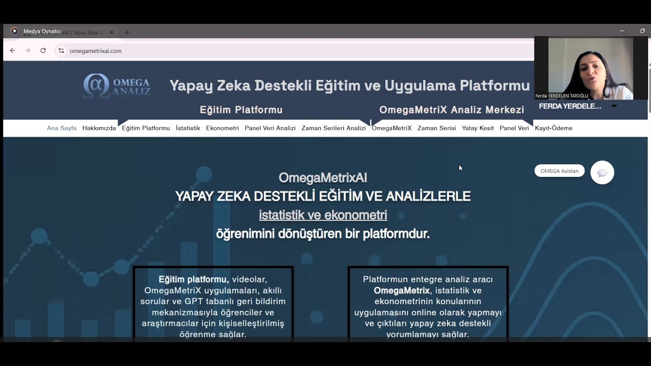 Ekonometri Eğitiminde Dijital Dönüşüm | OmegametrixAI Nasıl Doğdu?