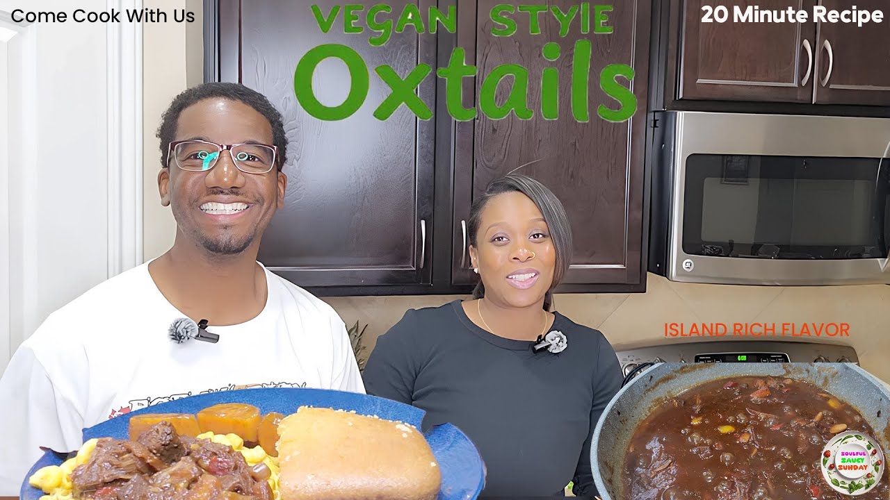 SLOW-SIMMERED Vegan Oxtail with Rich Island Flavor! Super Soulful Sunday 🌴
