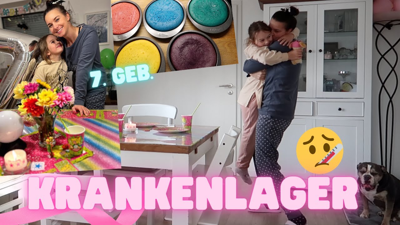 Krankenlager Deluxe / Hailey 7. Geburtstag Family Vlog #359