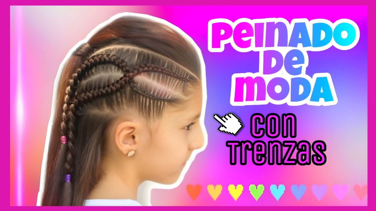 ⚠️🎀Cómo hacer TRENZAS PEGADAS fáciles  ▶🎀  Easy hairstyles / WILVITA 💕