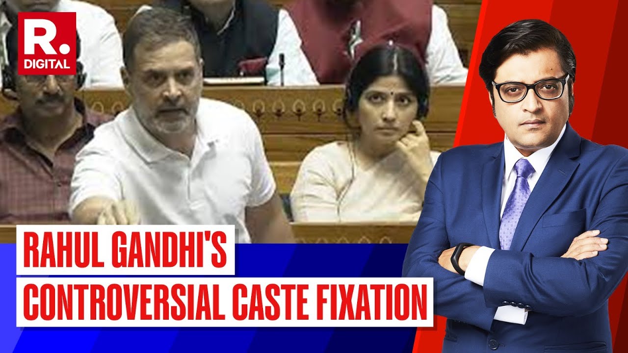 Does Rahul Gandhi Have An Unhealthy Obsession With Caste? | Debate With Arnab