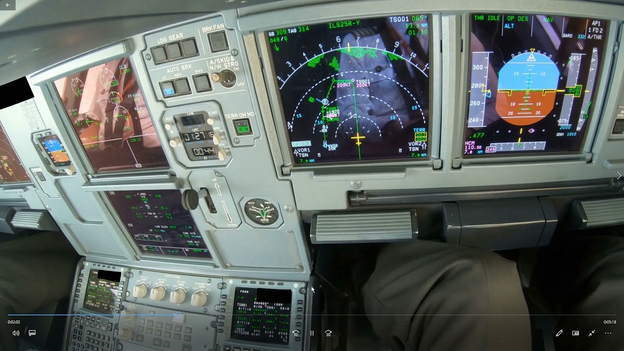 Управление снижением A320 — VVTS, сокращение маршрута по прибытии выполнено правильно