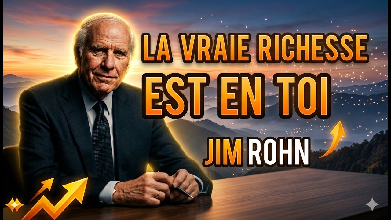 🔥 Vous Cherchez l’Argent… Mais la Vraie Richesse est en Vous | Jim Rohn