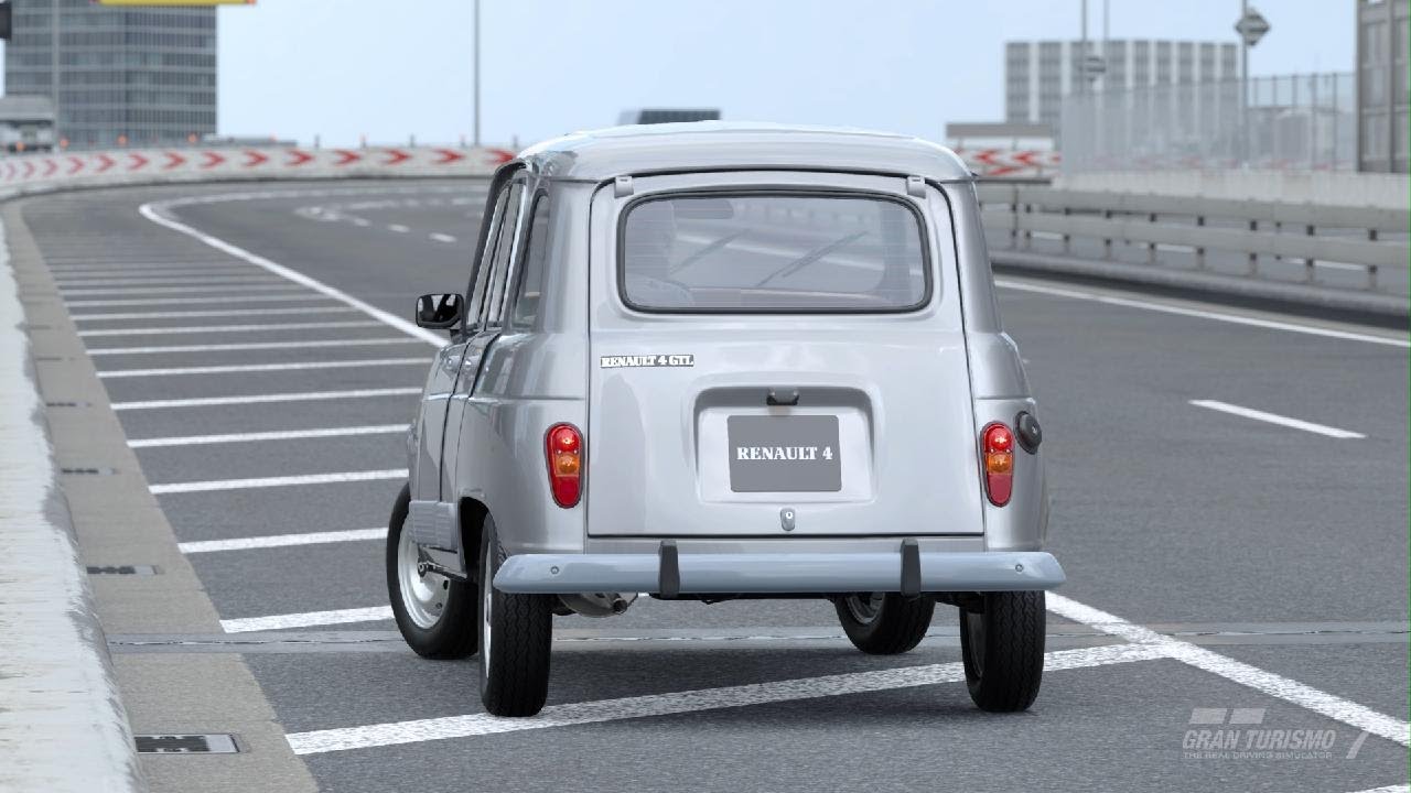 Renault R4 GTL 1985. Original 34CV. 
