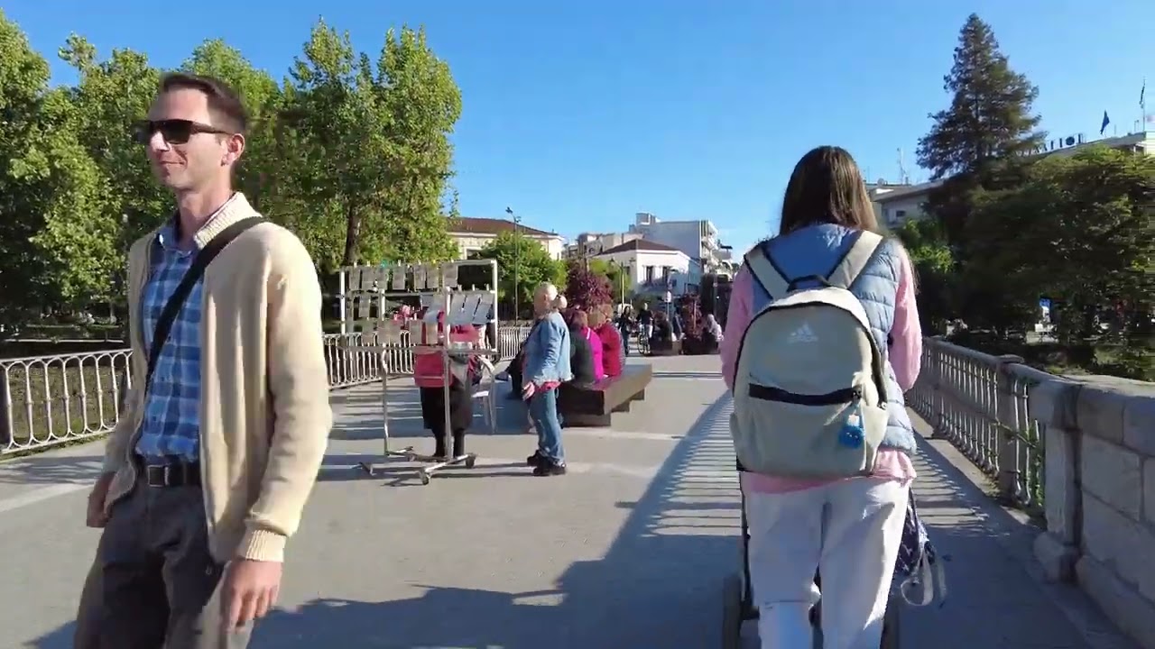Τρίκαλα βόλτα στο κέντρο - Walking tour Μάιος 2023