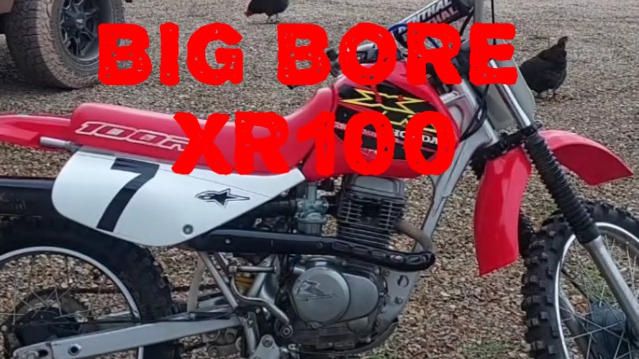 Blown up Honda XR100 gets a 120cc BIG BORE KIT installed with a new carb and cam!!!!