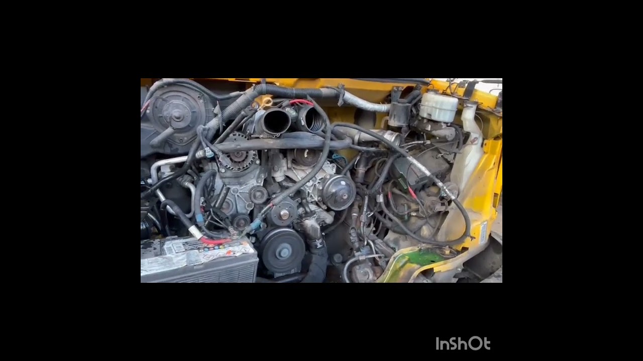 (P-63155) 2008 GMC 6.6 DURAMAX ENGINE ASSEMBLY