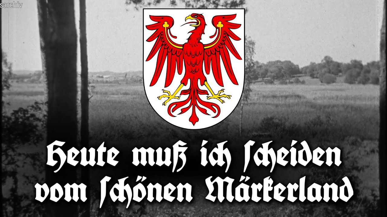 Heute muß ich scheiden vom schönen Märkerland - Marsch- und Soldatenlied [English Subtitles]