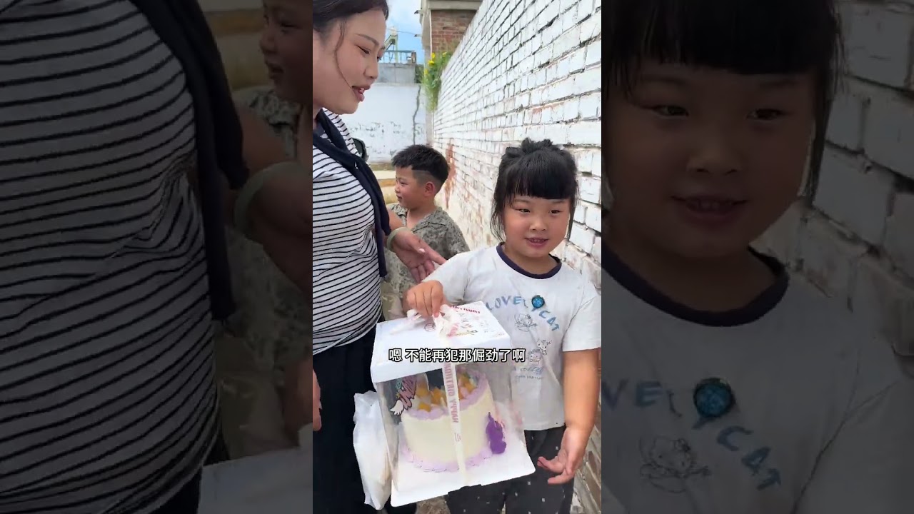 二闺女生日“整活”现场！骗她不过生日秒破防，掏出蛋糕后立马 变脸，转头儿子又因为抢切蛋糕哭了，这生日戏超足！ #vlog日常 #生日快乐 #亲子 #家庭vlog日常