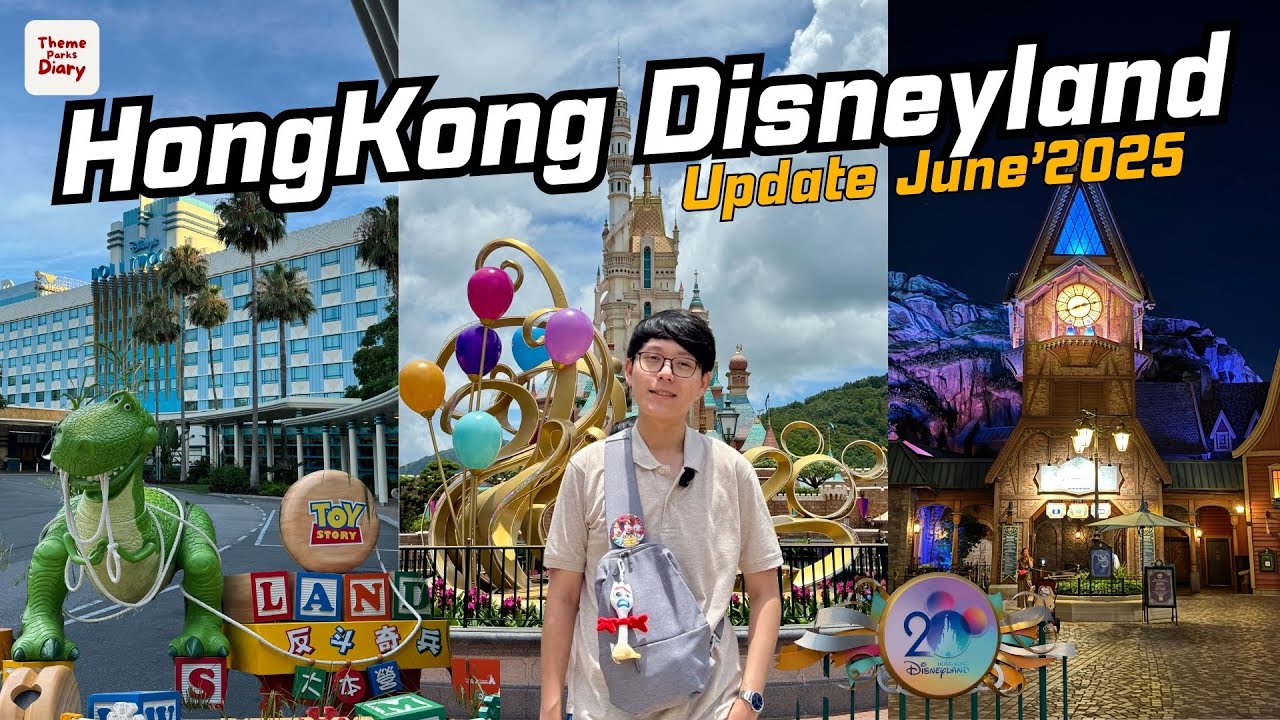 ฉลองวันเกิดที่ Hong Kong Disneyland และนอนที่ Disney Hollywood Hotel (2/2)