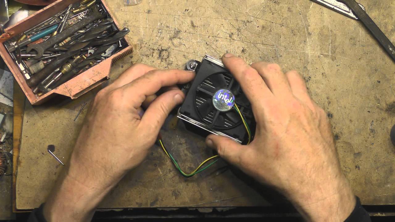 AMD ATHLON. Ремонт рамки крепления радиатора