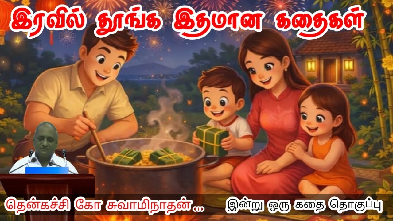 நேர்மையான வாழ்க்கை | மன அழுத்தம் நீங்கி கவலைகள் மறந்து தூங்க | Thenkachi Ko Swaminathan Stories
