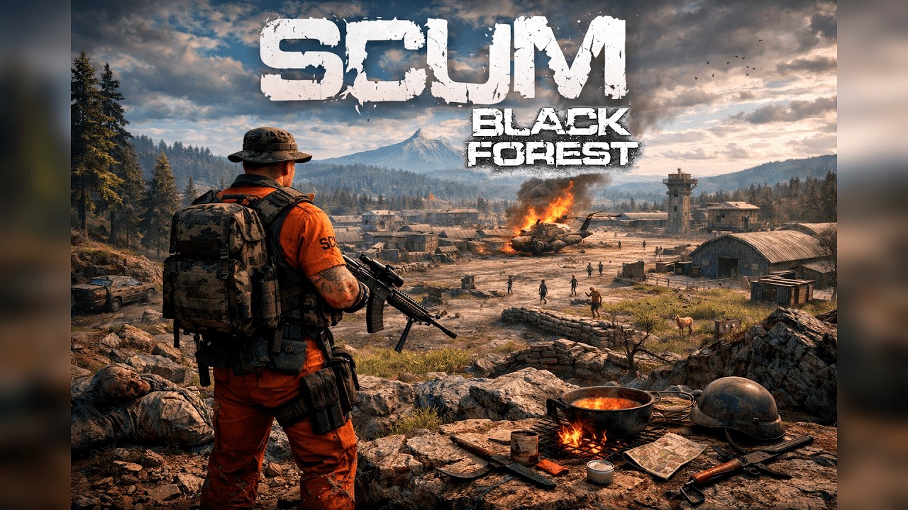 SCUM : BLACK FOREST PVE #4   #scum #shorts ‪
