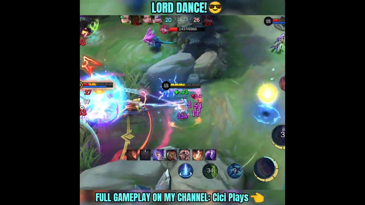 LORD DANCE! -MLBB🔥 #mlbbshorts #mlbbhighlights #highlights #mlbb #shorts