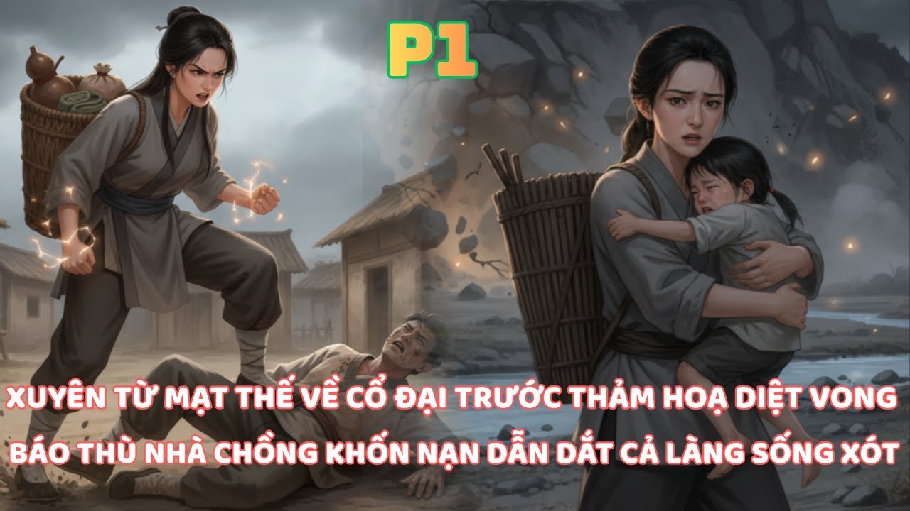 XUYÊN TỪ MẠT THẾ VỀ CỔ ĐẠI CÔ GÁI DẪN DẮT CẢ LÀNG SỐNG XÓT QUA ĐẠI THẢM HOẠ BÁO THÙ CHỒNG KHỐN NẠN-1