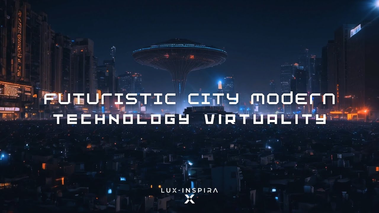 Futuristic City Technology Innovative | Lux-Inspira - New City Futuristic