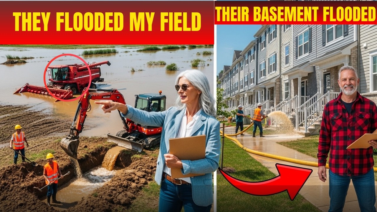 The HOA Dumped All the Runoff Into My Field - ||They Didn’t Expect What Happened (Weeks Later).