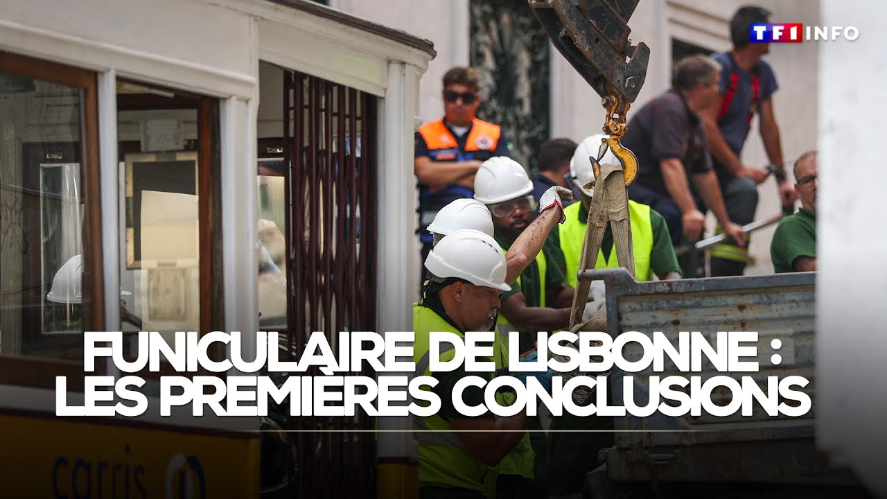 Déraillement du funiculaire de Lisbonne : les premières conclusions des experts｜TF1 INFO