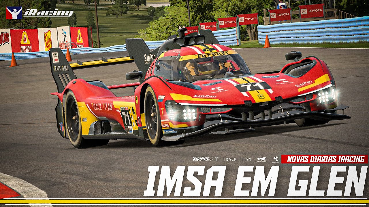 E Vamos para WATKINS GLEN - Diarias da Semana 7 do iRacing