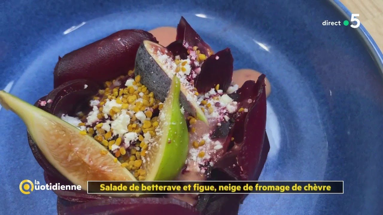 Coup'd food : Salade de betterave, figue et chèvre