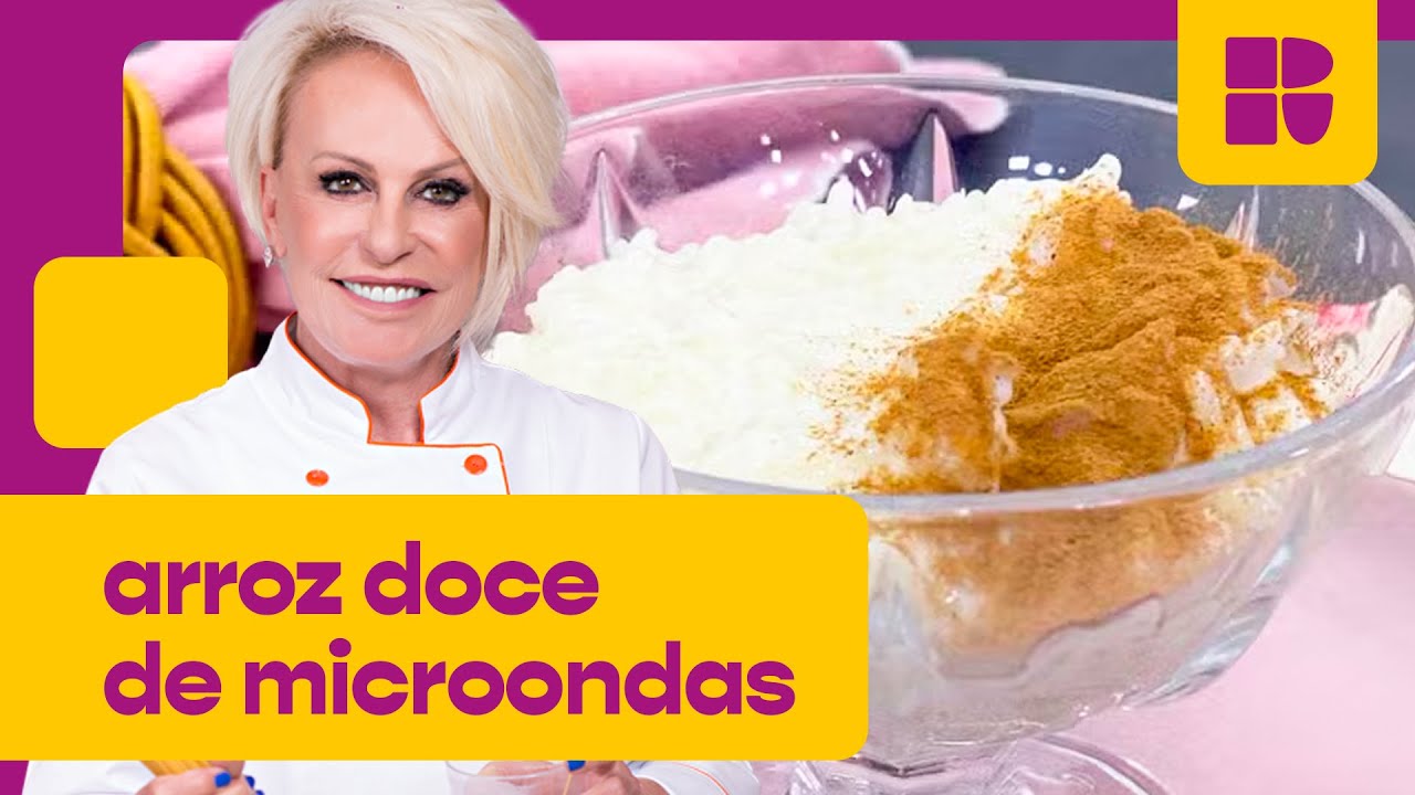 Arroz doce de microondas! | Receitas de Festa Junina | Ana Maria Braga | Mais Você