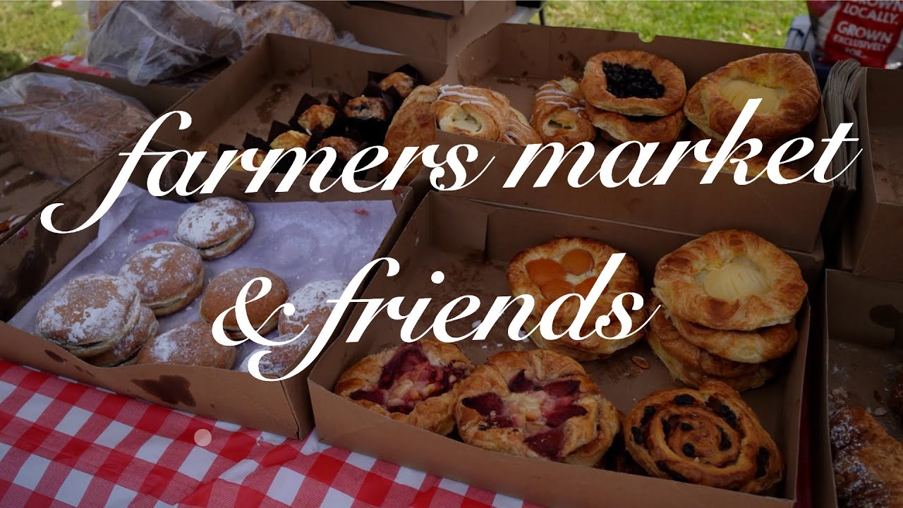 farmers market and friends! 