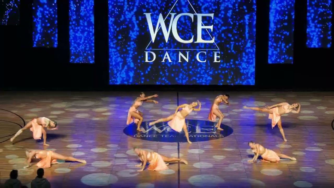 WCE 2025 Dance Team Nationals Best Choreography & 1st Place Small Lyrical Gold Cathedral Catholic