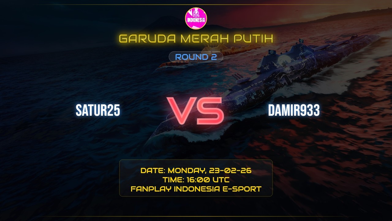 FANPLAY INDONESIA || Garuda Merah Putih || R2 || SATUR25 vs DAMIR933