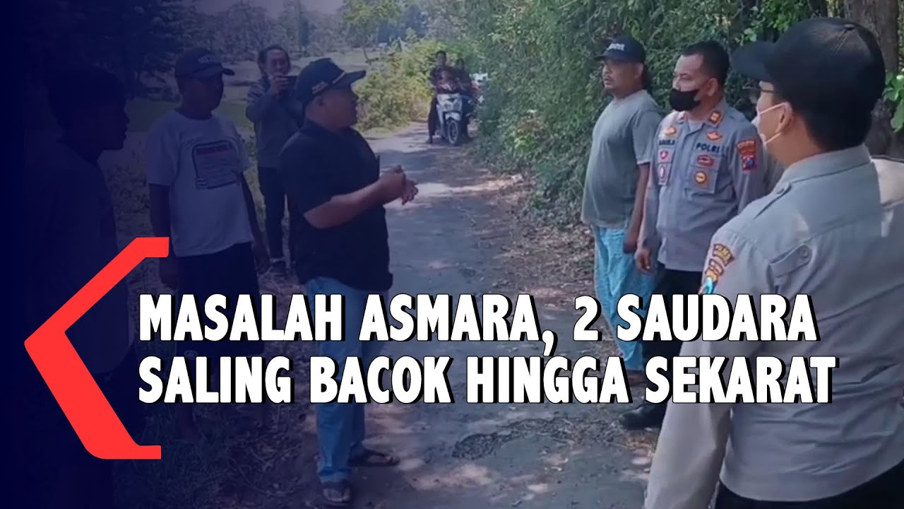Masalah Asmara, Dua Saudara Probolinggo Saling Bacok Hingga Sekarat