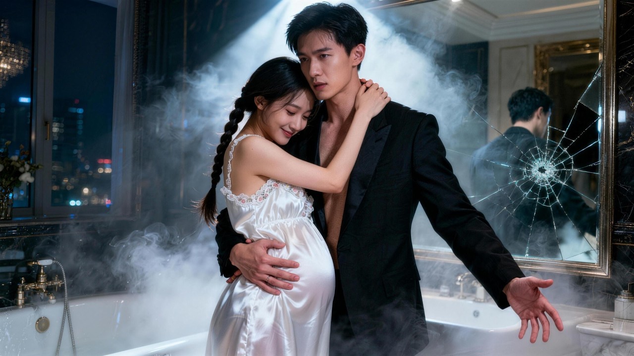 一次意外她成了癡傻孕婦，記憶停留在愛人死前，將一模一樣的豪門哥哥錯認成老公。總裁從抗拒到沉溺，甘願活成弟弟的影子，也要獨佔她的溫柔！#短劇 #短劇全集 #短劇推薦 #情感 #霸總 #禁忌戀