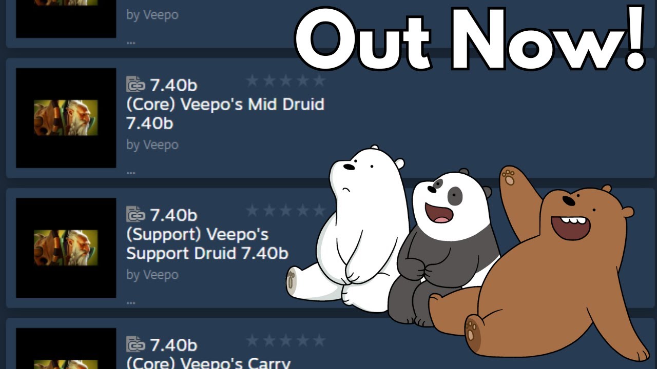 Veepo's Guides For Lone Druid in Patch 7.40b