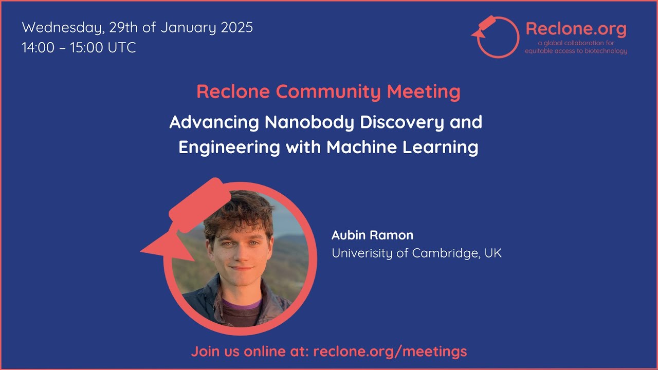 Advancing Nanobody Discovery and Engineering with Machine Learning - Aubin Ramon