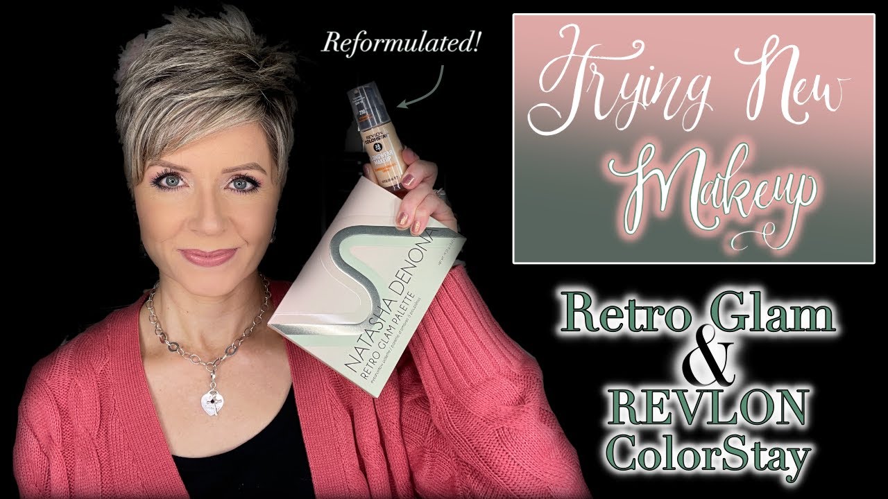 Trying New Makeup! Retro Glam Palette & Revlon ColorStay [Reformulated]