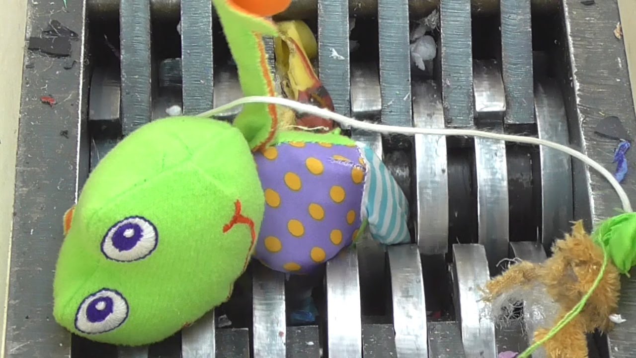 Измельчение некоторых игрушек