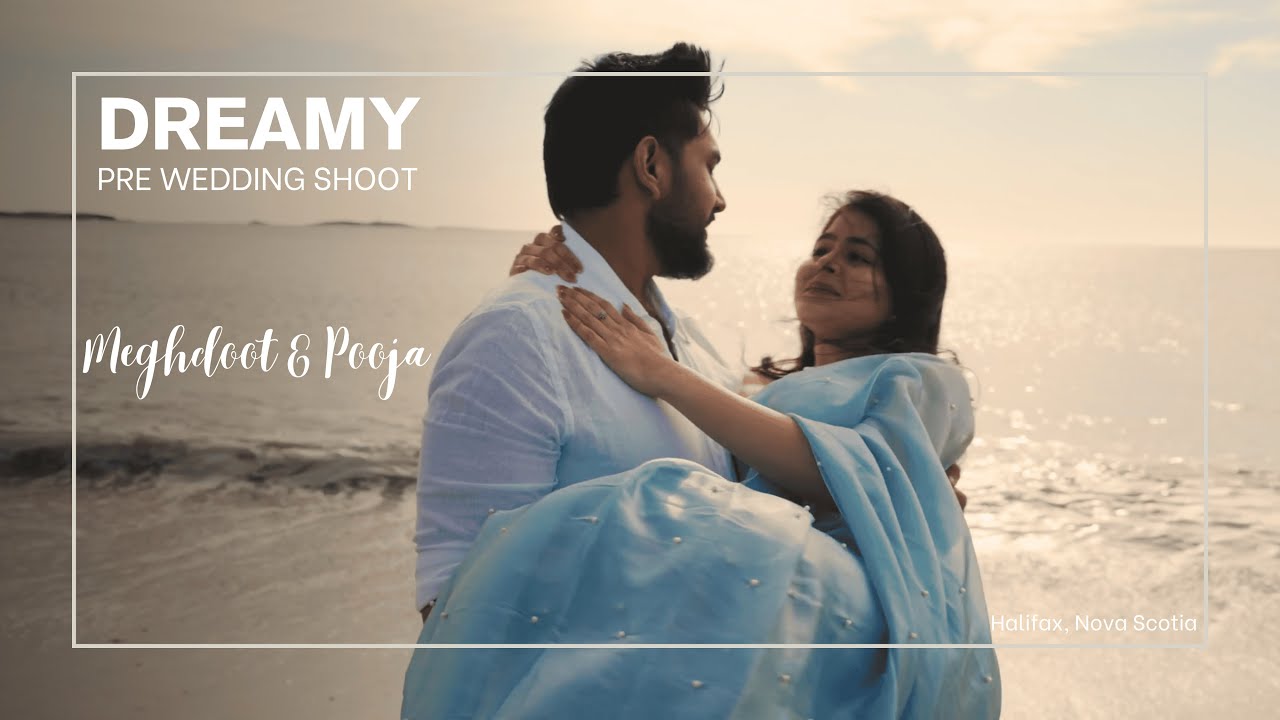 🎥  Dreamy Beach Pre-Wedding Shoot in Halifax, Nova Scotia  ❤️ #prewedding #wedding